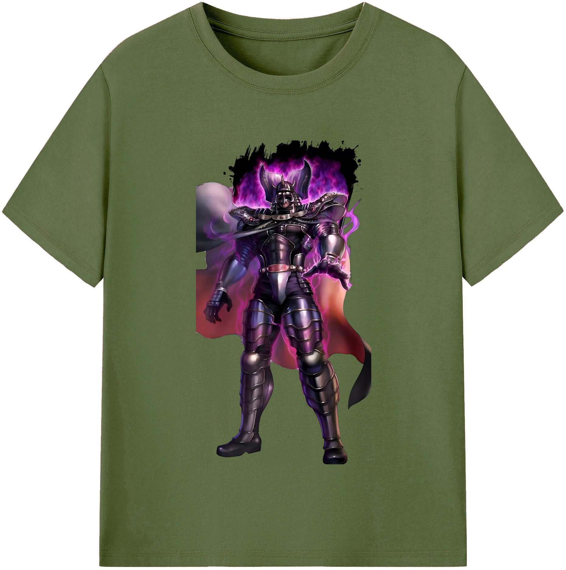 （画像用） 北斗の拳 Fist of the North Star 綿100％半袖Tシャツ（フロントプリント）